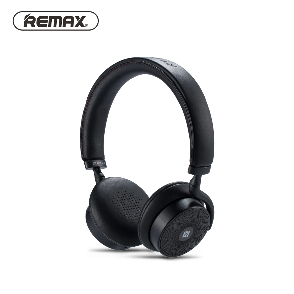 Черный Remax активные наушники с шумоподавлением Bluetooth складные беспроводные наушники с микрофоном для iPhone samsung huawei xiaomi sony - Цвет: Черный