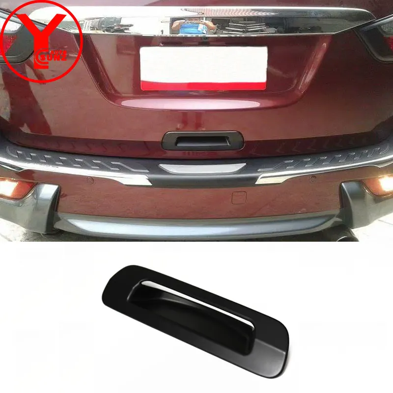 Чехол для задних ворот ISUZU MU X mux 2013 2019 2014 2015 2016 2017 2018 ABS черные Автозапчасти isuzu