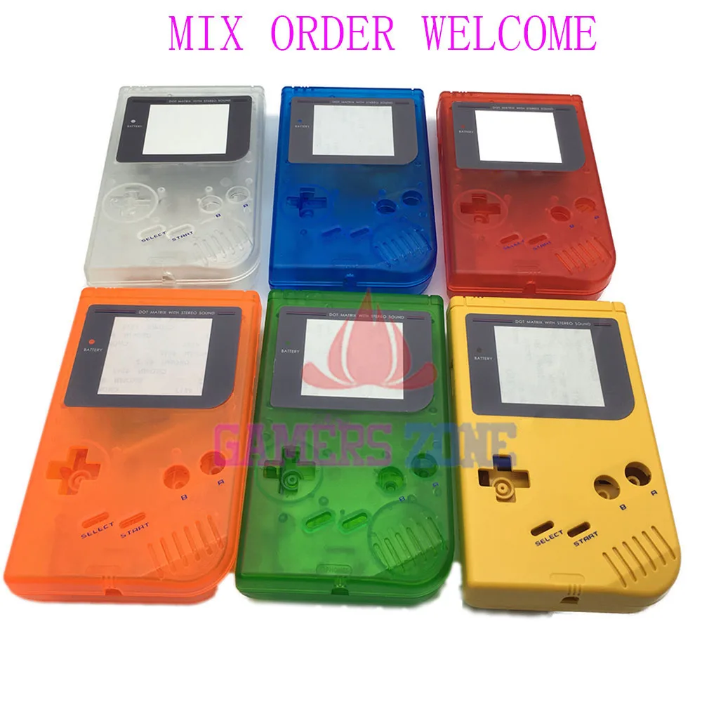 9 шт. для Nintendo Game Boy DMG-01 чехол, корпус для Gameboy классический полный Корпус оболочки