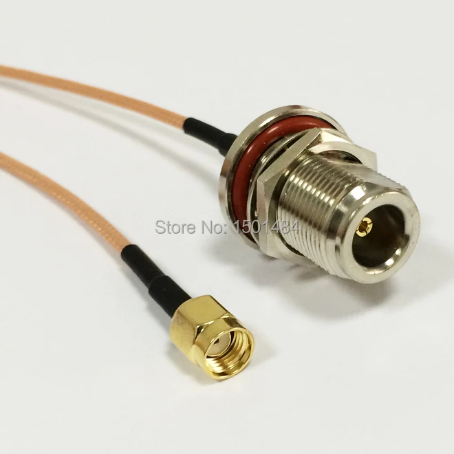_ Мужской переключатель N типа Женский кабель с перегородкой RG316 угловой плетеный