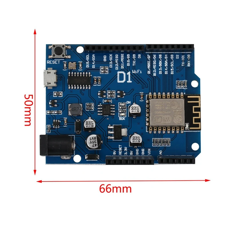 

D1 WiFi UNO R3 development board based on ESP8266 ESP-12E direct use IDE