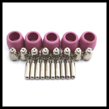 30pcs15AK Binzel фонарь/пистолет расходные электроды и нержавеющая сталь защитная крышка и соединительный стержень для MIG сварочный аппарат