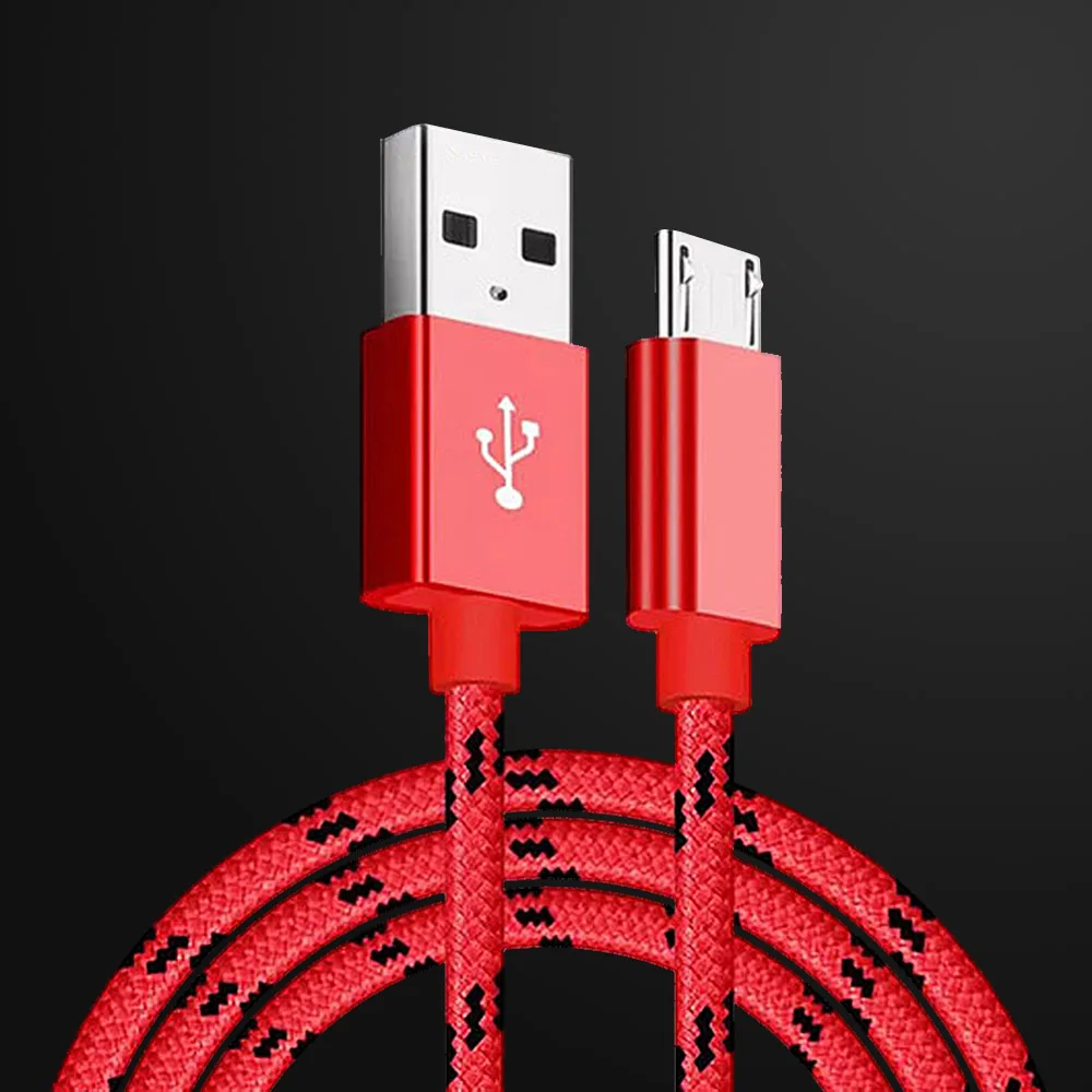 Микро зарядный провод USB Дата кабель для зарядного устройства samsung Galaxy S7 S6 huawei Xiaomi