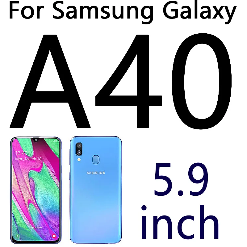 For Samsung A40 Роскошный кожаный чехол для телефона с откидной крышкой для samsung Galaxy A50 A40 A30 A10 A6S A8S A8 A7 A6 A5 плюс подставка для картs чехол - Цвет: For Samsung A40
