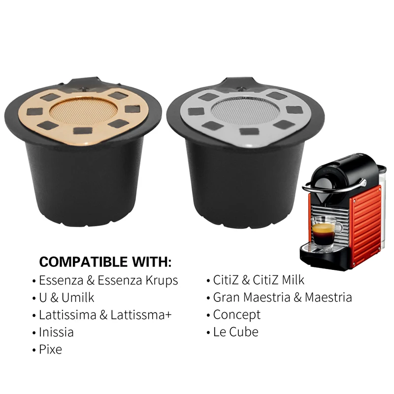 Многоразовая капсула для кофе держатель фильтра Nespresso аксессуары товары