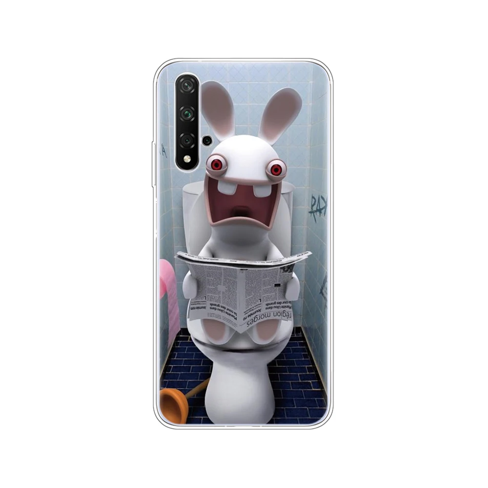 Чехол на Honor 20, силиконовый чехол на заднюю панель, чехол для телефона huawei Honor 20 Pro Lite Honor20 YAL-L21 YAL-L41, роскошный мультяшный рисунок