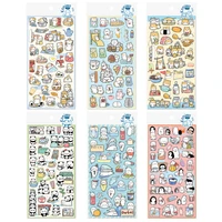 20sets1lot kawaii stationery stickers cat panda diary planner decorative mobile stickers scrapbooking diy craft stickers