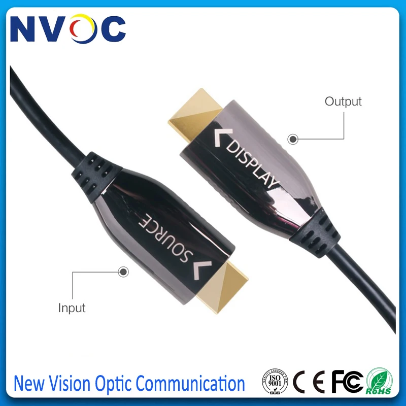 Hdmi волоконно оптический кабель 2 0 (4K @ 60 Гц) поддерживает видео 4K UHD 3D для Xbox one/360 /