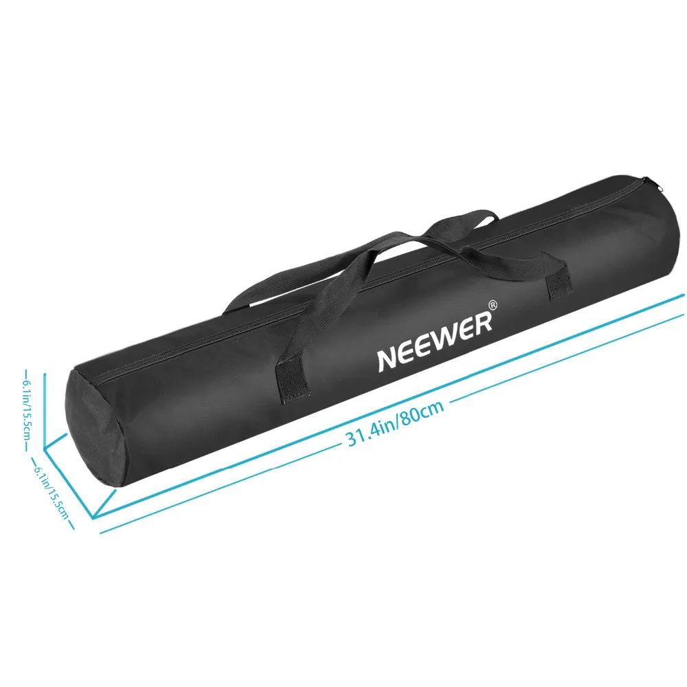 Neewer Photography Light Stand Carrying Bag - 31.5x5.5x5.5 inches/80x14x14 centimeters Heavy Duty Nylon Case with Handle Strap |