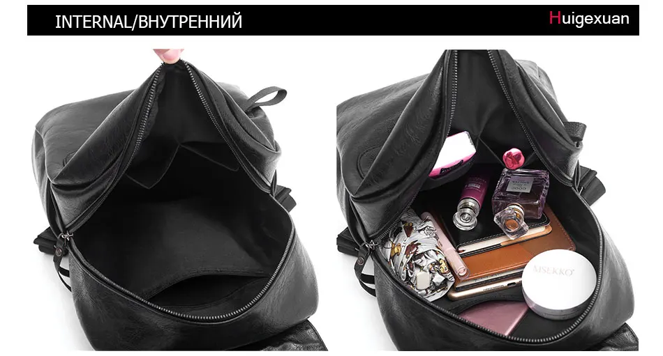 Модный рюкзак из искусственной кожи, Молодежный Модный женский рюкзак, сумка для девушек-подростков, вместительная Повседневная сумка высокого качества