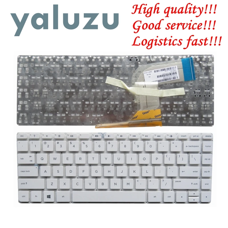 AbYALUZU Новинка для HP Pavilion 14 v064br v065br v066br v060br v061br v062br v063br Клавиатура ноутбука США на