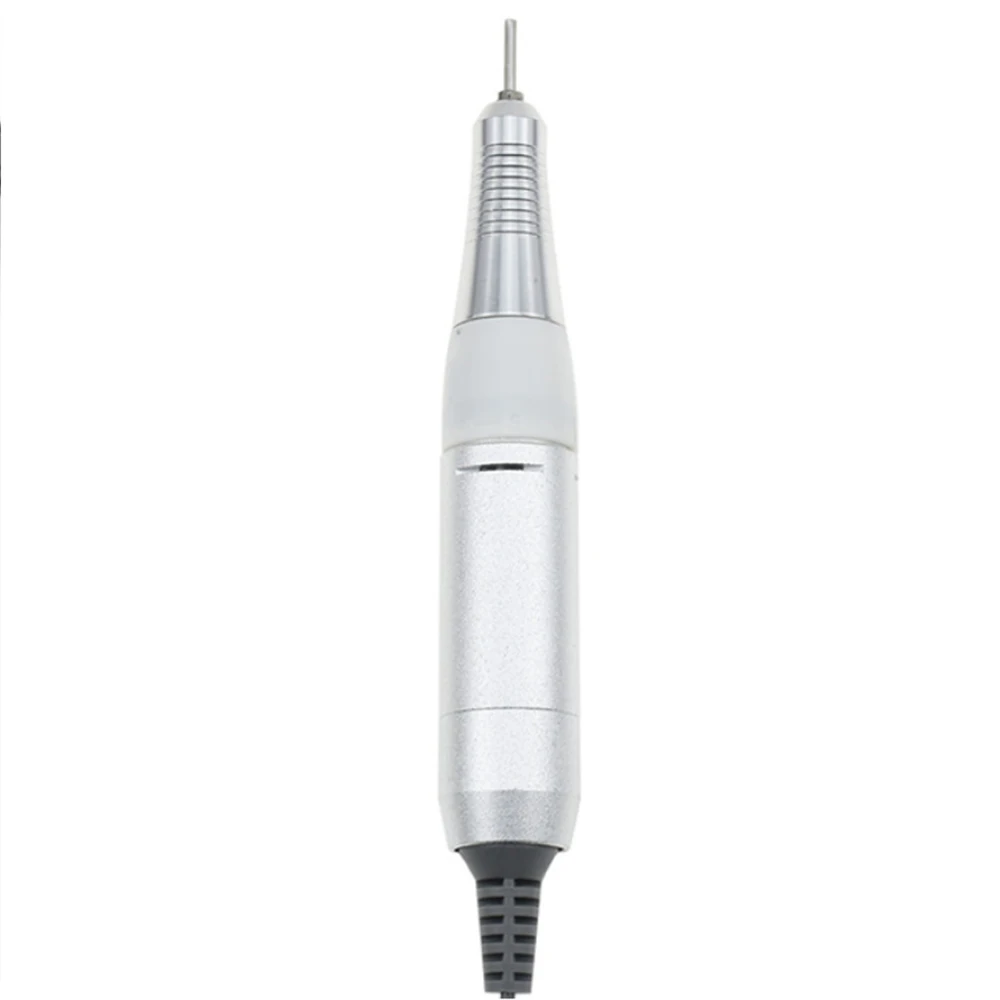 White Pro 35000 об/мин Электрический сверлильный станок для ногтей с ручкой из нержавеющей стали электрическая дрель для маникюра и аксессуары инструмент для дизайна ногтей 3 цвета на выбор - Цвет: White