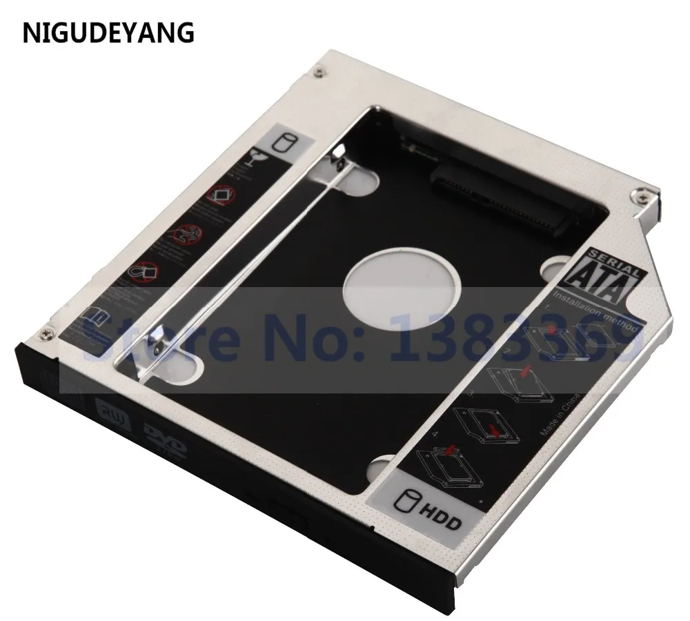 NIGUDEYANG 2 й жесткий диск SSD HDD SATA Caddy для ASUS G 55 VW Swap UJ 160 UJ160 DVD|Корпус жесткого диска| |