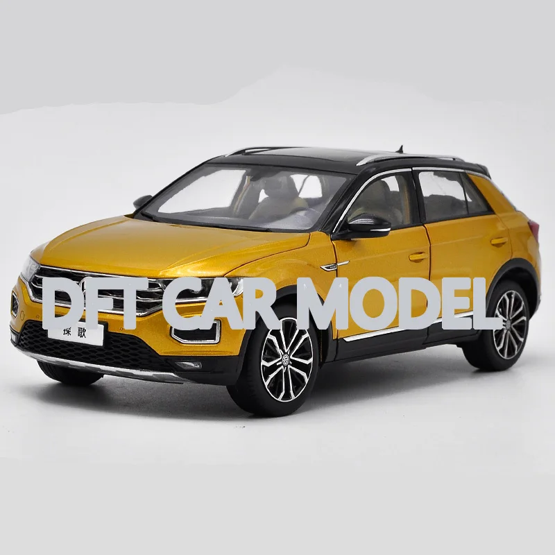 Литья под давлением колеса 1:18 сплав игрушечный автомобиль модель T-ROC 280STI