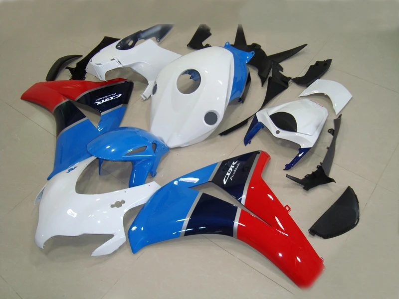 

Injection Mold Fairing kit for CBR1000RR 08 09 CBR1000 CBR1000RR 2008 2009 White blue red Fairings set od5
