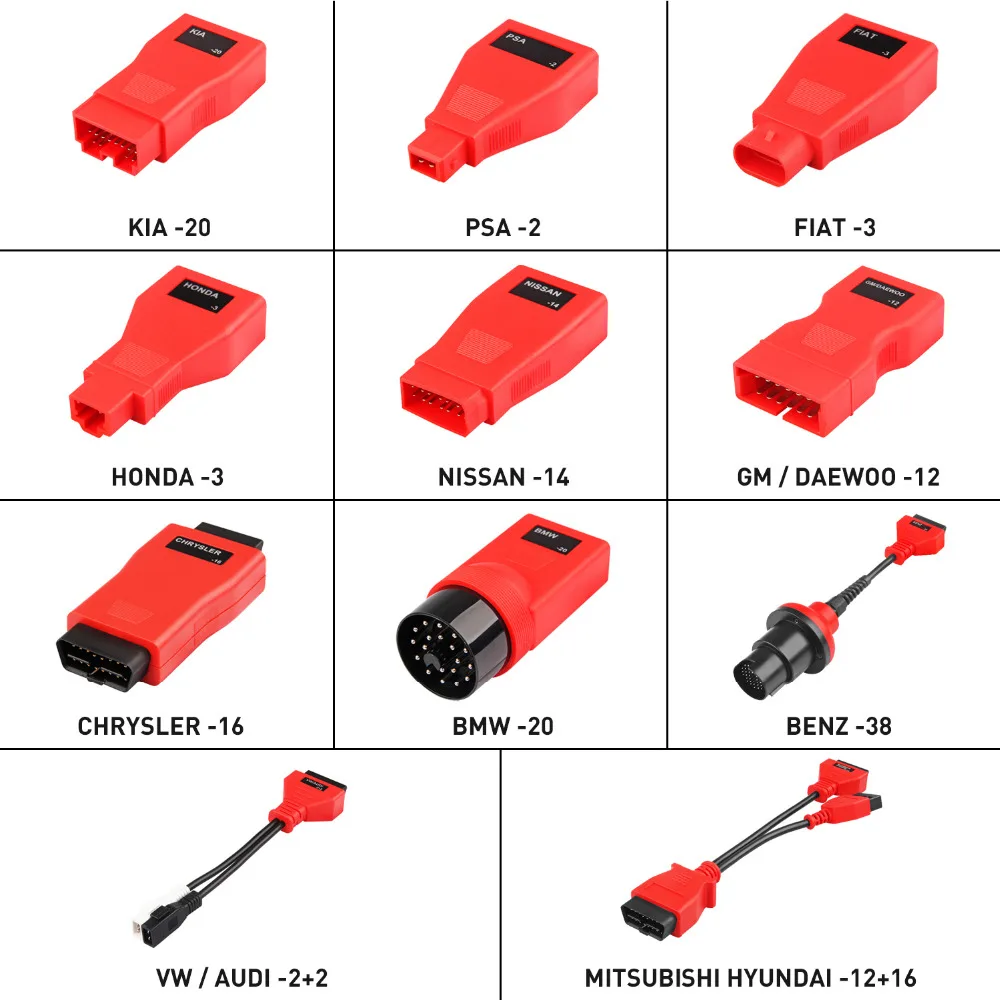 Autel MaxiDAS DS708 ds808 ds808k комплект включают все функции с полной OBD OBD1 адаптеры |
