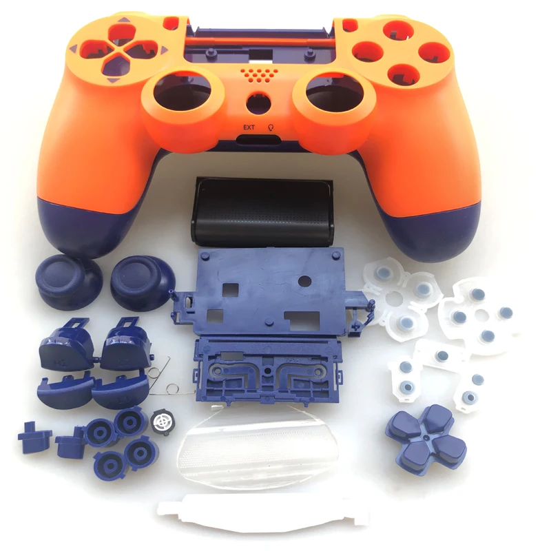 Запасная Передняя оранжевая задняя синяя оболочка корпуса для Playstation 4 PS4 pro 0 Gen 2th