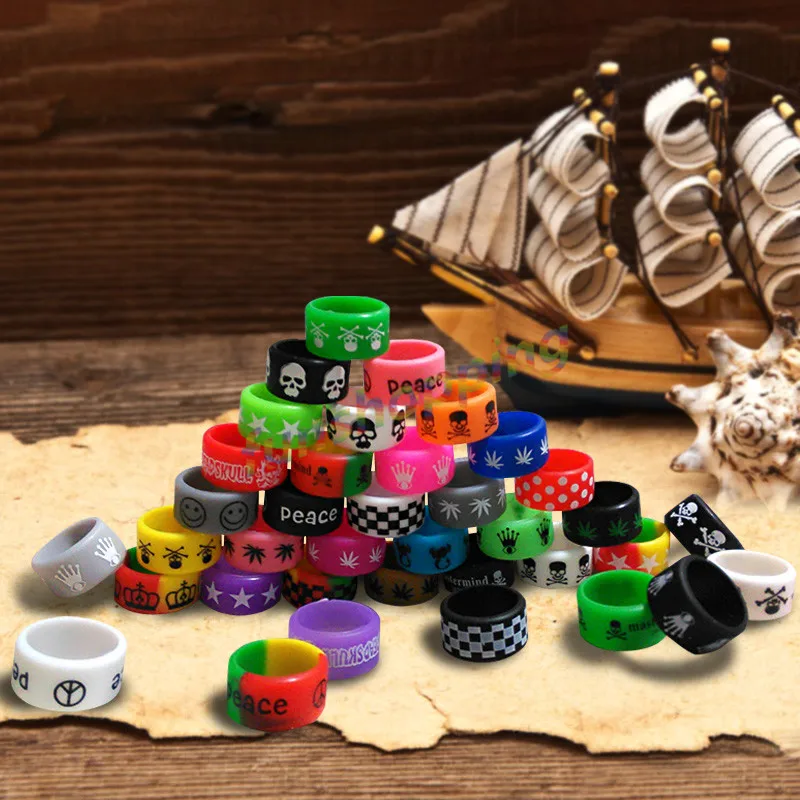 Набор силиконовых колец для вейпа резиновое защитное кольцо бака rda Sub Ohm/RBA RDA 30 шт.