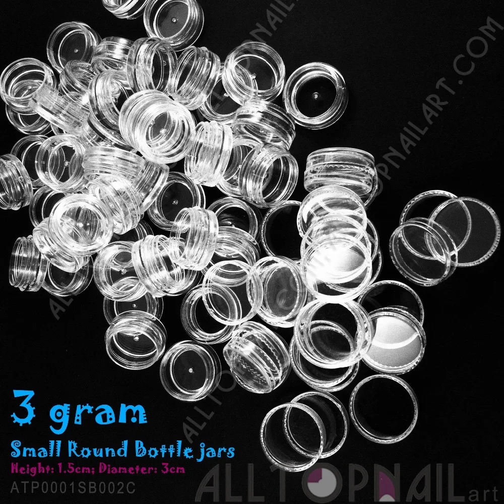 150x многоразовые бутылки прозрачные круглые банки с крышками жесткий пластиковый