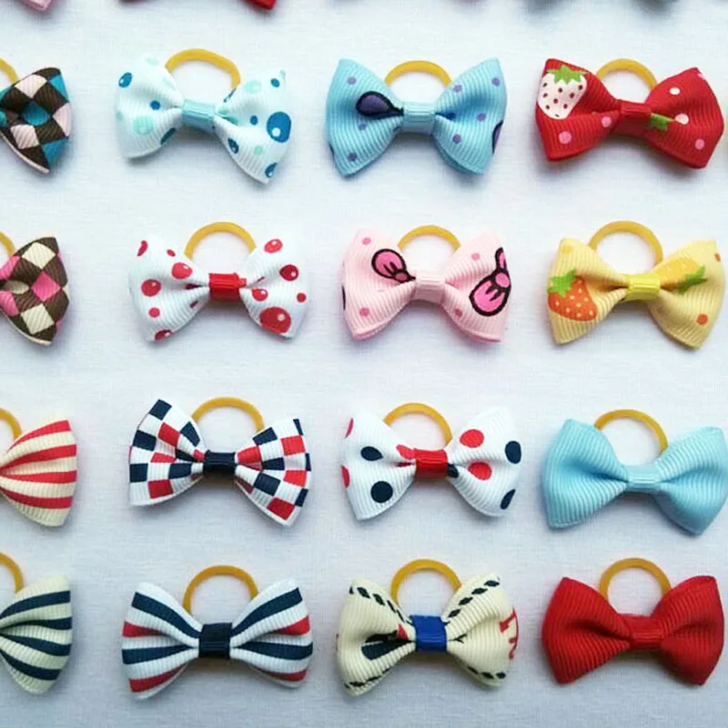 100 шт./лот аксессуары для домашних животных милые заколки ручной работы маленьких