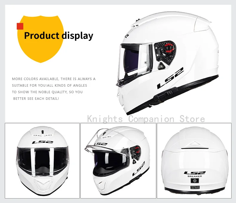 LS2 Полный лицевой шлем мото rcycle шлем casco moto capacetes de moto ciclista двойной объектив capacete FF390