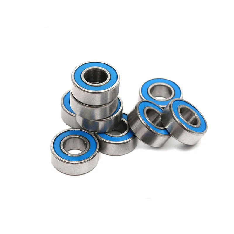 Высокое качество 10 шт. ABEC-5 MR106-2RS MR106 2RS MR106 RS MR106RS 6x10x3 мм синий резиновый герметичный миниатюрный глубокий шаровой подшипник