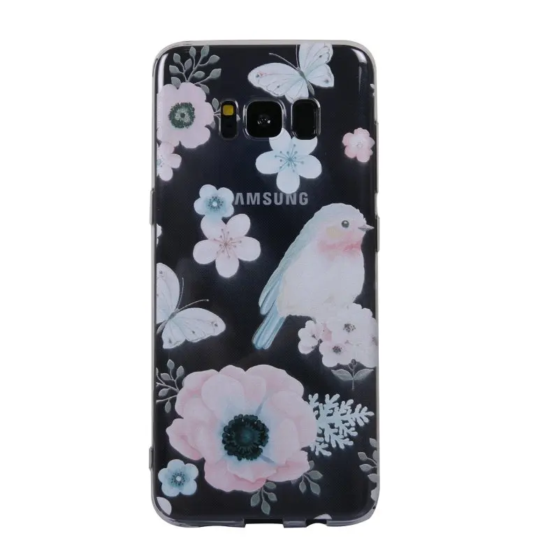 Мягкие чехлы из ТПУ для samsung Galaxy S8 чехол силиконового геля Coque плюс Чехол телефона