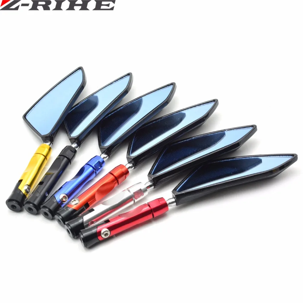 Алюминиевые аксессуары для зеркал заднего вида с ЧПУ мотоцикла honda yamaha Kawasaki z750 Z800