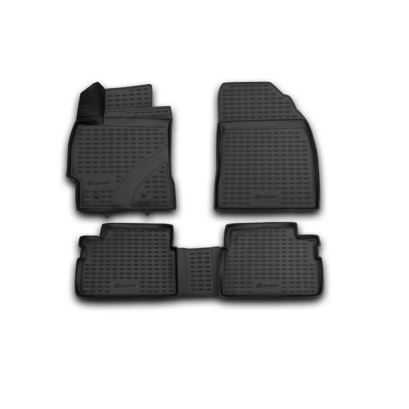 Коврики 3D в салон For TOYOTA Land Cruiser 200 11/2007-2012 4 шт. (полиуретан) | Автомобили и мотоциклы