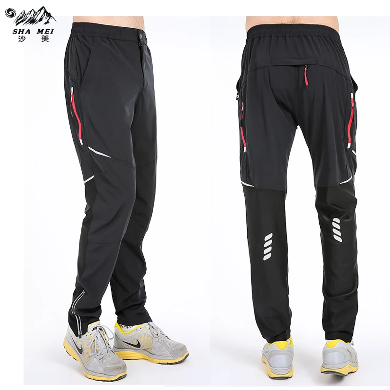 2017 быстросохнущие Светоотражающие летние походные брюки для мужчин и женщин с