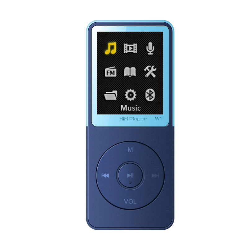 IQQ HIFI MP3 музыкальный плеер W1 динамики USB FM 8 GB Reproductor mp3 портативное радио Поддержка