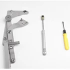 Стойка подъемная газовая, пружинная опора для дверей, складная гидравлическая перекладина, для одежды, шкафов, трансляций, поворотов, Воздушная опора