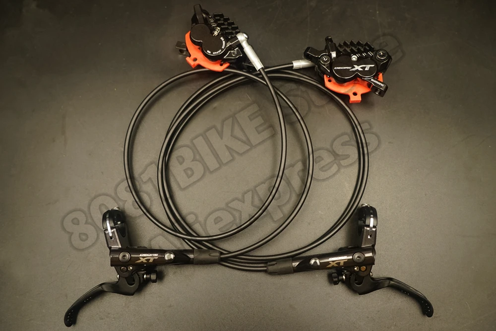 Shimano Deore XT BR-M8020 + BL-M8000 дисковый тормоз Гидравлический включает ICE-TECH колодки левый