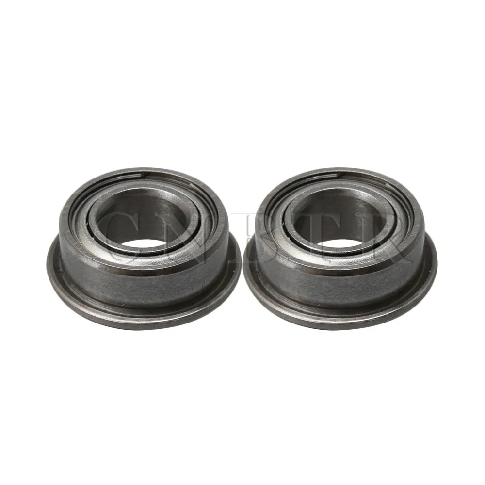 CNBTR Silver MF105ZZ Mini Ball Bearings Double-Shielded Flanged 5x10x4mm Pack of 10 | Обустройство дома