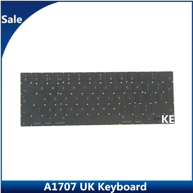Sale Original UK Keyboard without Backlight Laptop Keyboard Replacement for Macbook Pro 13  15  A1707 1707 2016 2017 Year