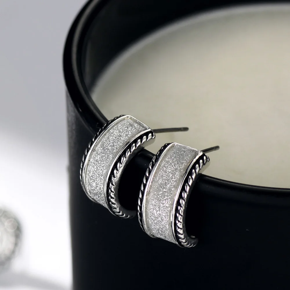 Neoglory горный хрусталь сердце три пары черный Комплект сережек для женщин