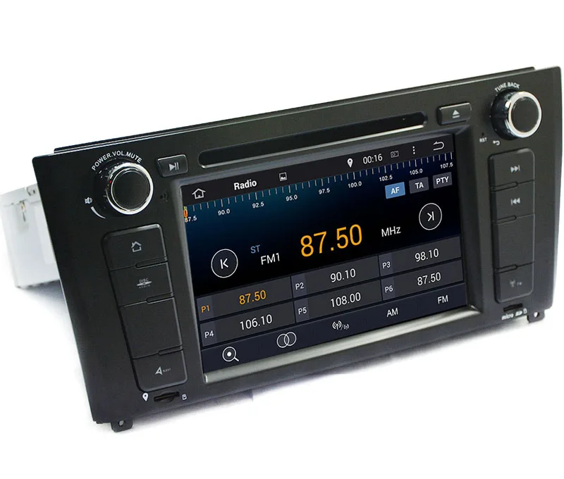 Android 9 0 автомобильный dvd плеер для BMW E81 E82 E87 E88 I20 Радио RDS GPS навигация SWC Зеркало