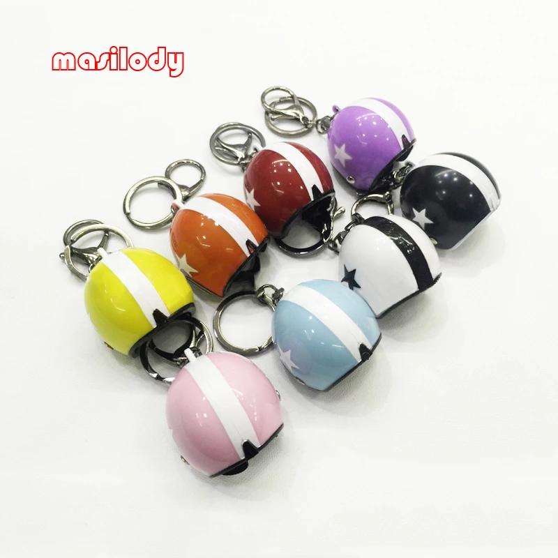 Брелок 100 шт./лот брелок для мотоциклетных шлемов ключей шлема безопасности в