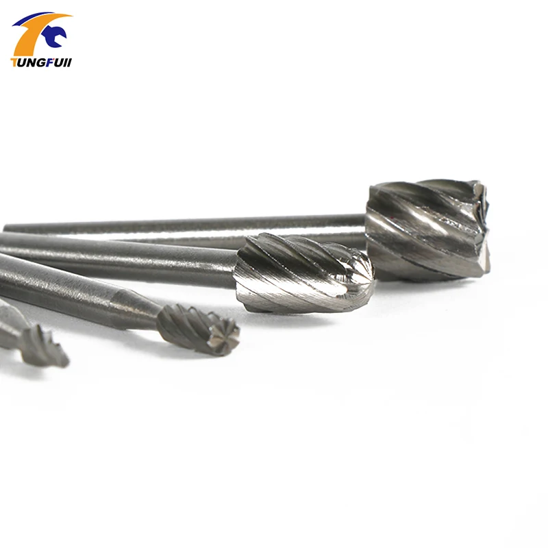 Tungfull drill attachment 6 шт. мини-Сверло по дереву с гибкой трубкой для Dremel роторный инструмент Электрический шлифовальный инструмент
