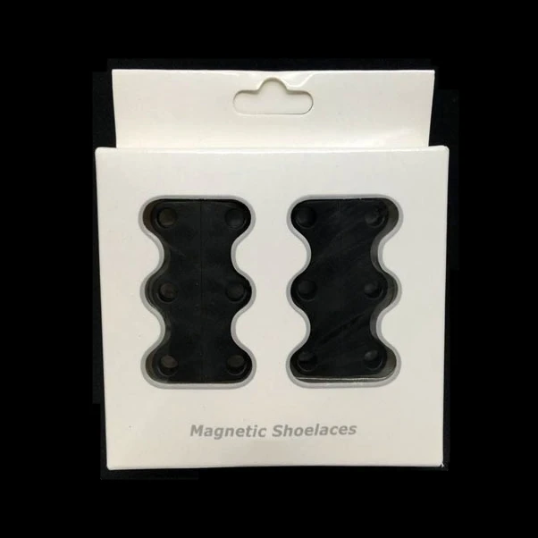 Black shoelaces Шнурки Магнитный шнурок пряжки ленивые застежки Ботинки со шнурками шнурки не завязывать шнурки G008a - Цвет: Black shoelaces
