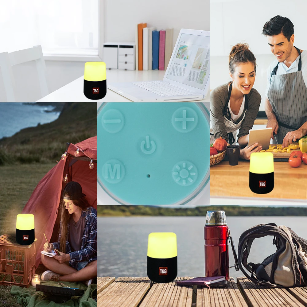 10 Вт LED стерео Бас Сабвуфер Колонка Мини беспроводной bluetooth динамик портативный