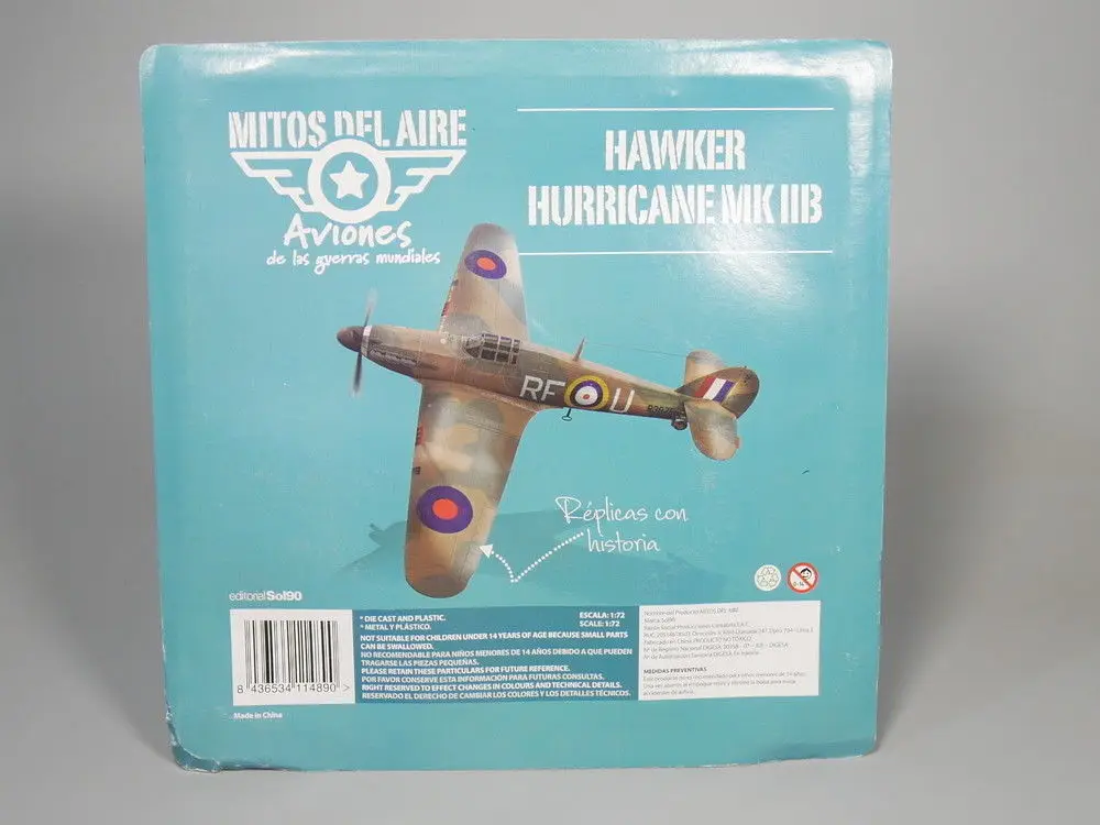 1:72 HAWKER HURRICANE MK IIB литья под давлением для лазерной обрезки модели самолета| |
