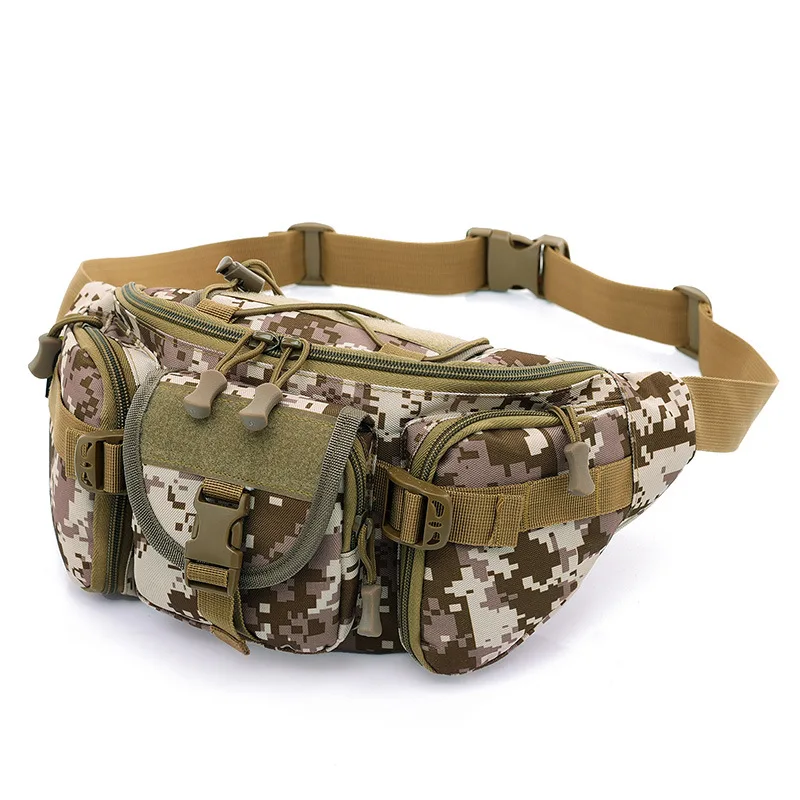 Desert digital 3-5L тактическая поясная Сумка Molle водонепроницаемые поясные сумки походные рыболовные спортивные охотничьи спортивные водонепроницаемые поясные сумки XA517WA - Цвет: Desert digital
