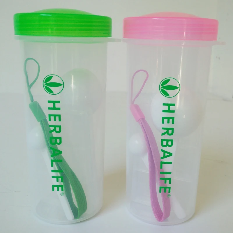 Бутылка для воды Herbalife 600 мл 2 цвета посуда напитков протеин кемпинг туризм с