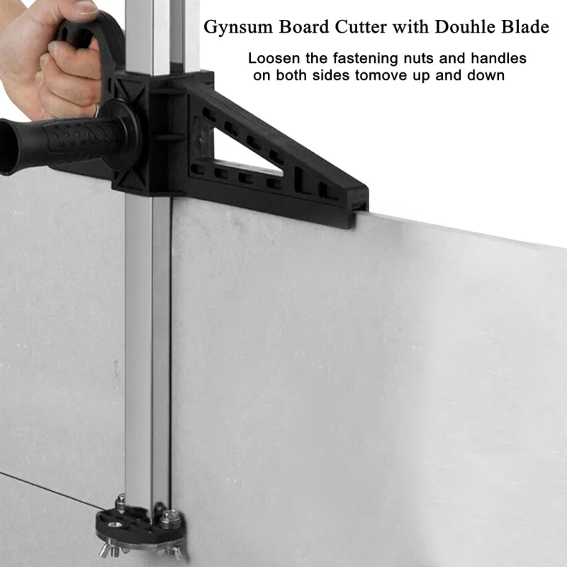 Portable Gypsum Board Cutter Hand Tool Push Drywall Cutting Artifact Stainless Steel Woodworking Tools | Инструменты