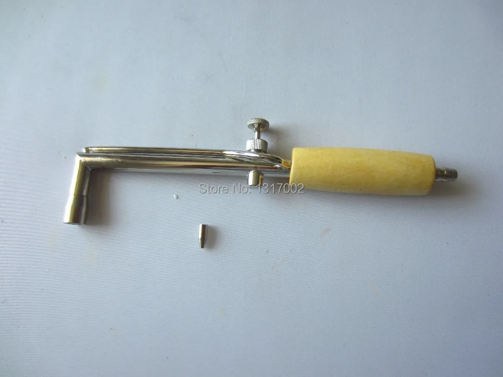 350 г регулируемая газовая медная горелка горящая труба с деревянной ручкой