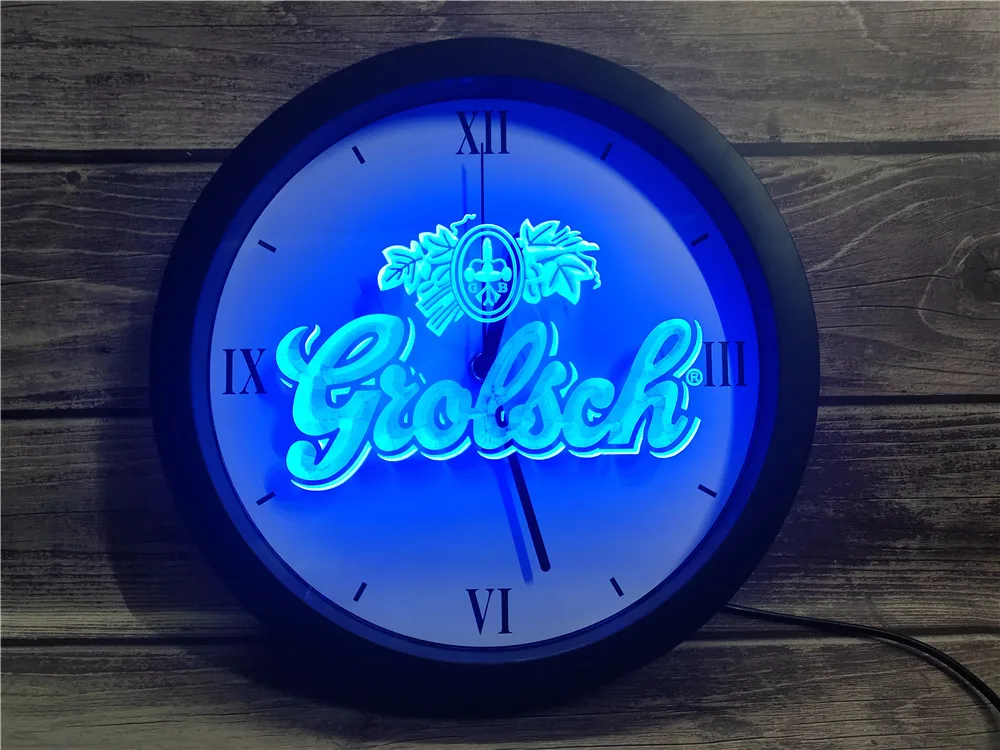 0A007 Grolsch Пивной бар Паб клубный приложение RGB 5050 светодиодный неоновый светильник