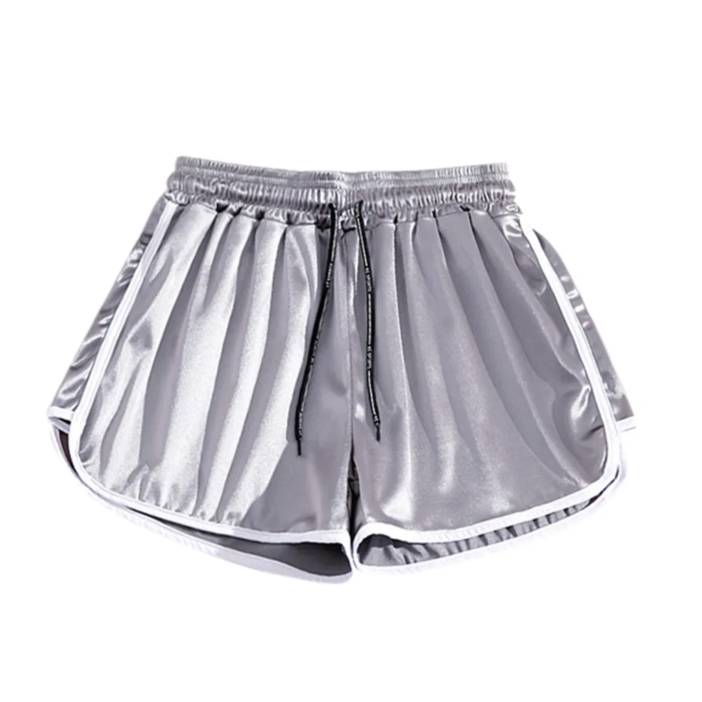 C Шорты Korte Broek Dames Szorty Damskie Spodenki Szorty женские повседневные шорты с эластичной резинкой на талии - Цвет: C