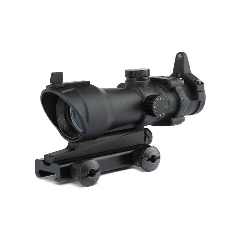 Тактический прицел PRO ACOG с креплением QD 1x32 красная/зеленая точка прицела для