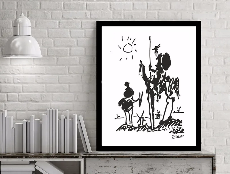 Современная абстрактная картина маслом холст искусство Пабло картины Пикассо